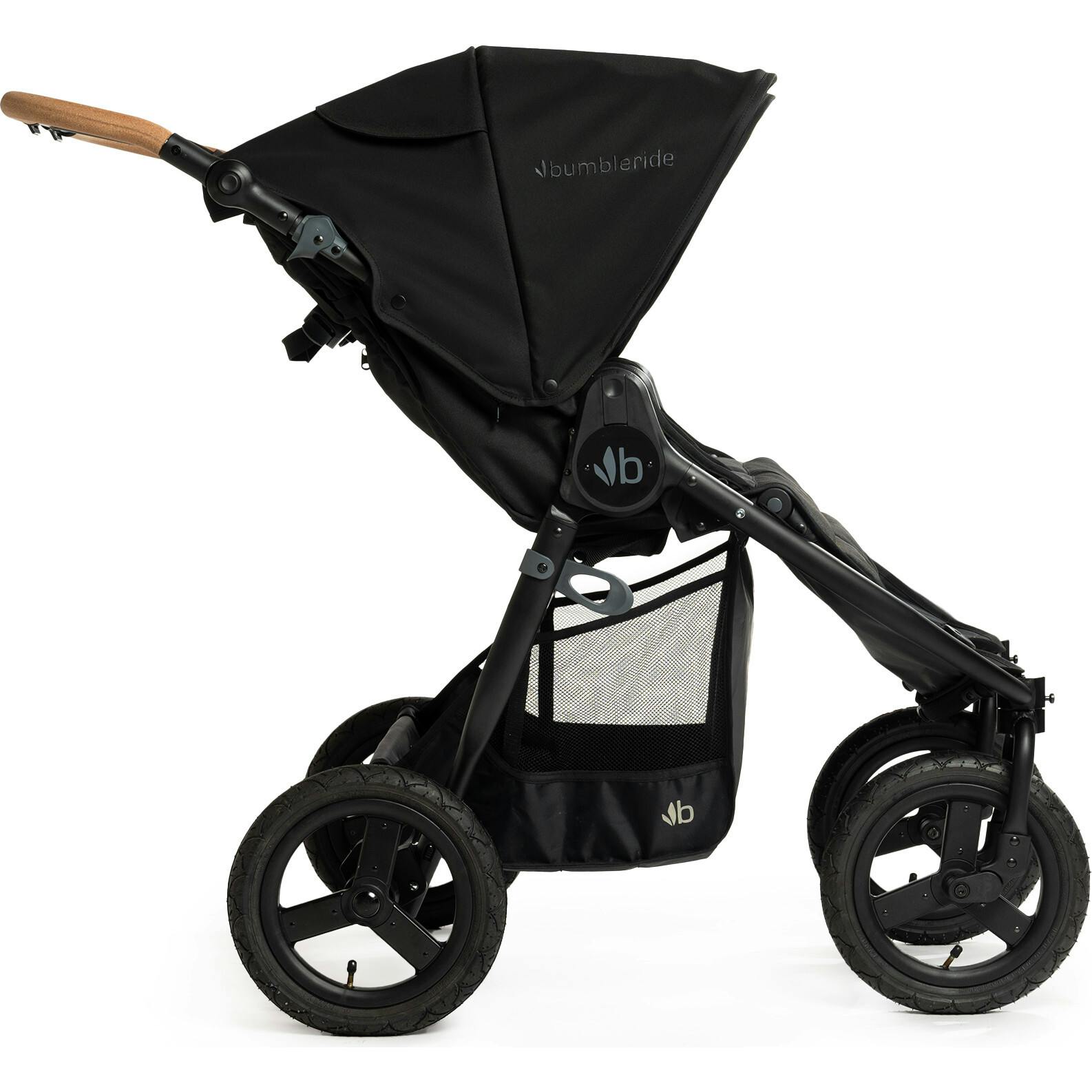 Indie Twin Black Double Stroller