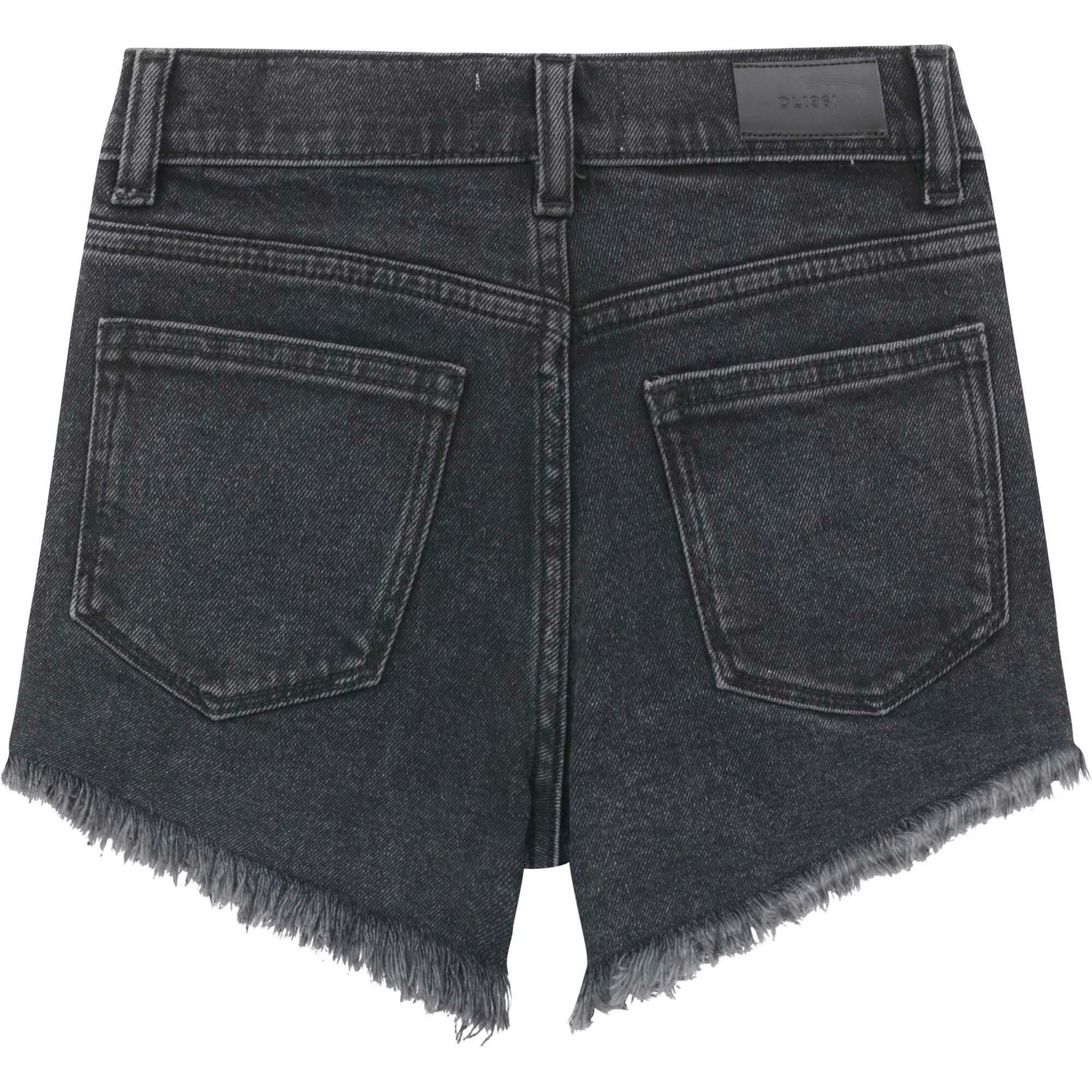 Lucy Jean Shorts High Rise Cut Off | Nightshade