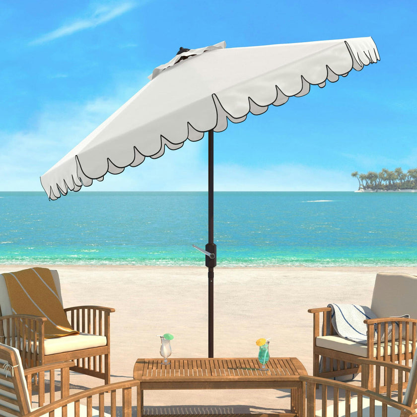 Dorinda Scalloped Patio Umbrella