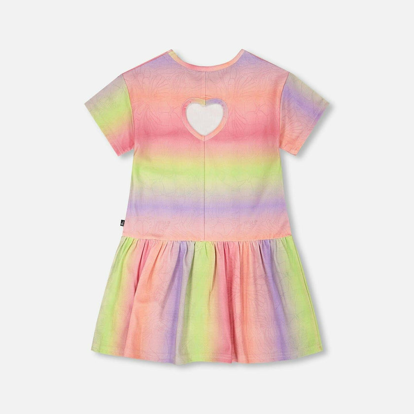 Jersey Dress With Heart Back Cut Out