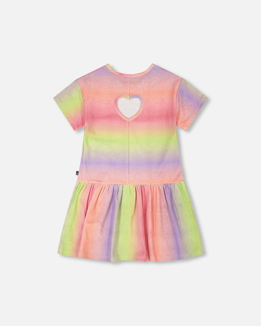 Jersey Dress With Heart Back Cut Out