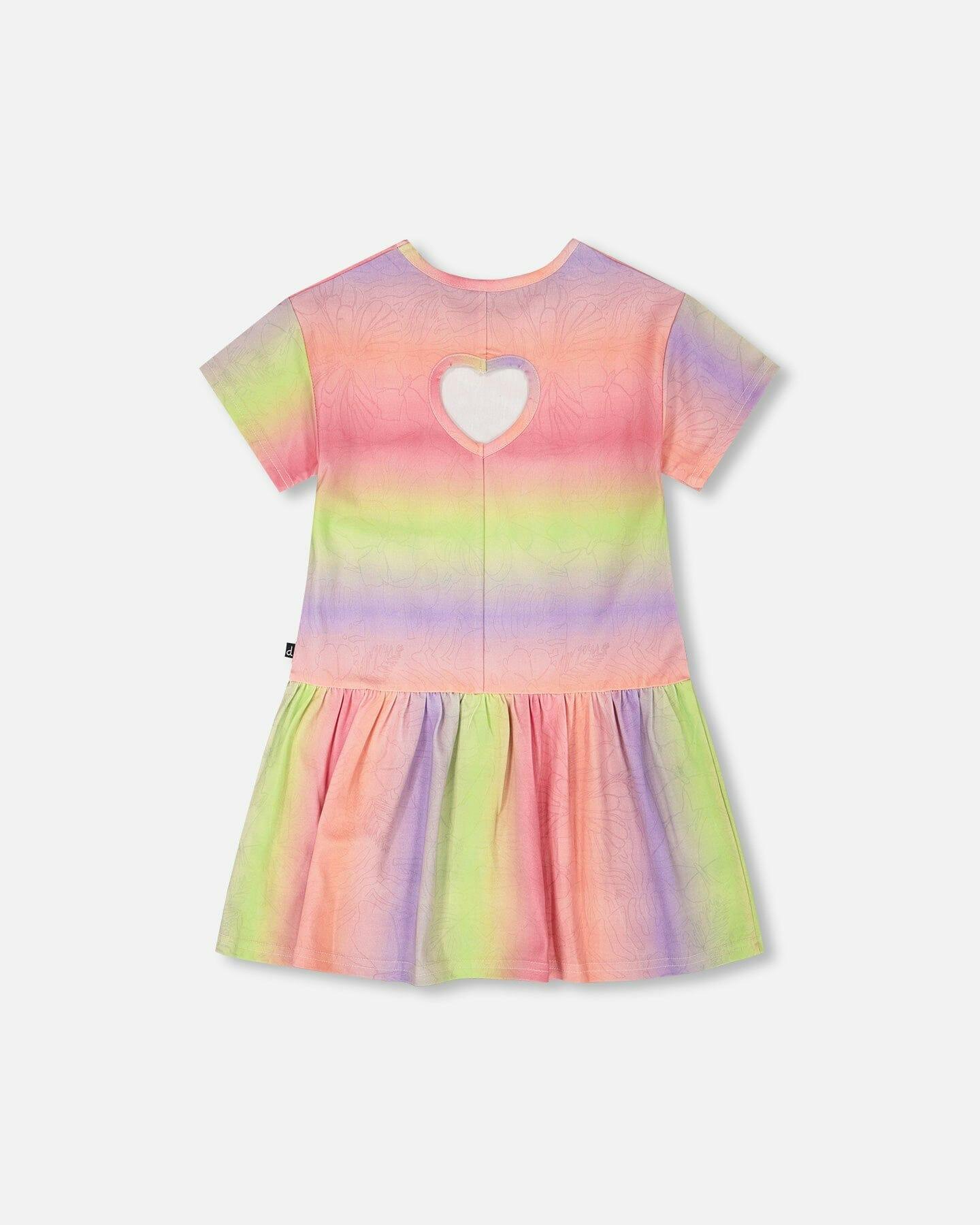 Jersey Dress With Heart Back Cut Out