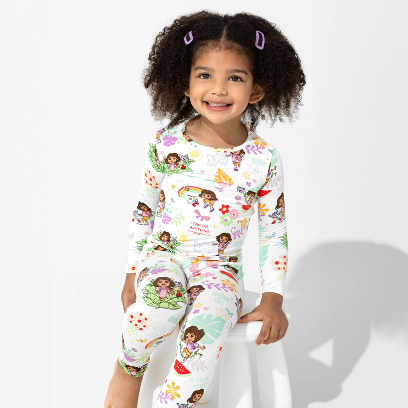 Dora: Tropical Dreams Bamboo Kids Pajamas