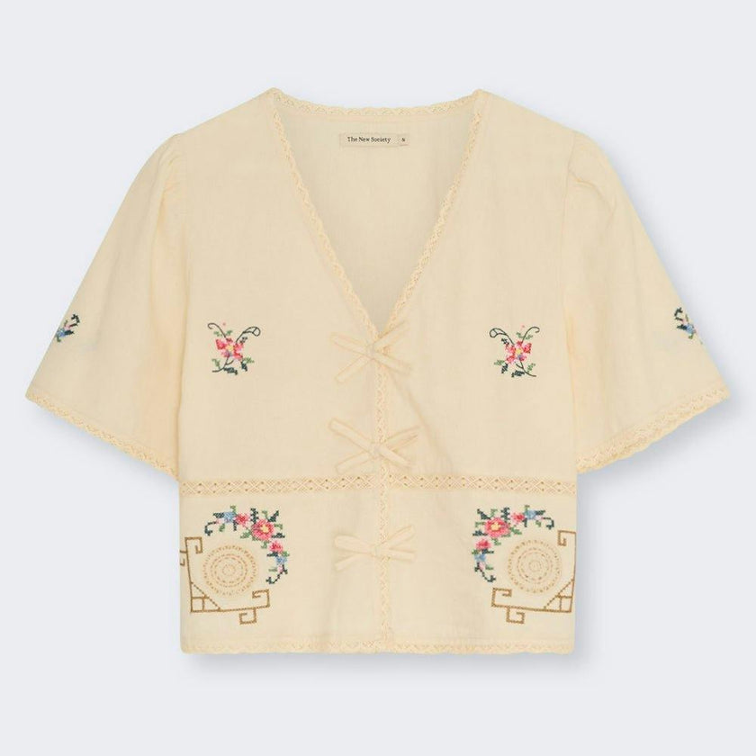 Narcise Woman Blouse Ecru