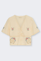 Narcise Woman Blouse Ecru