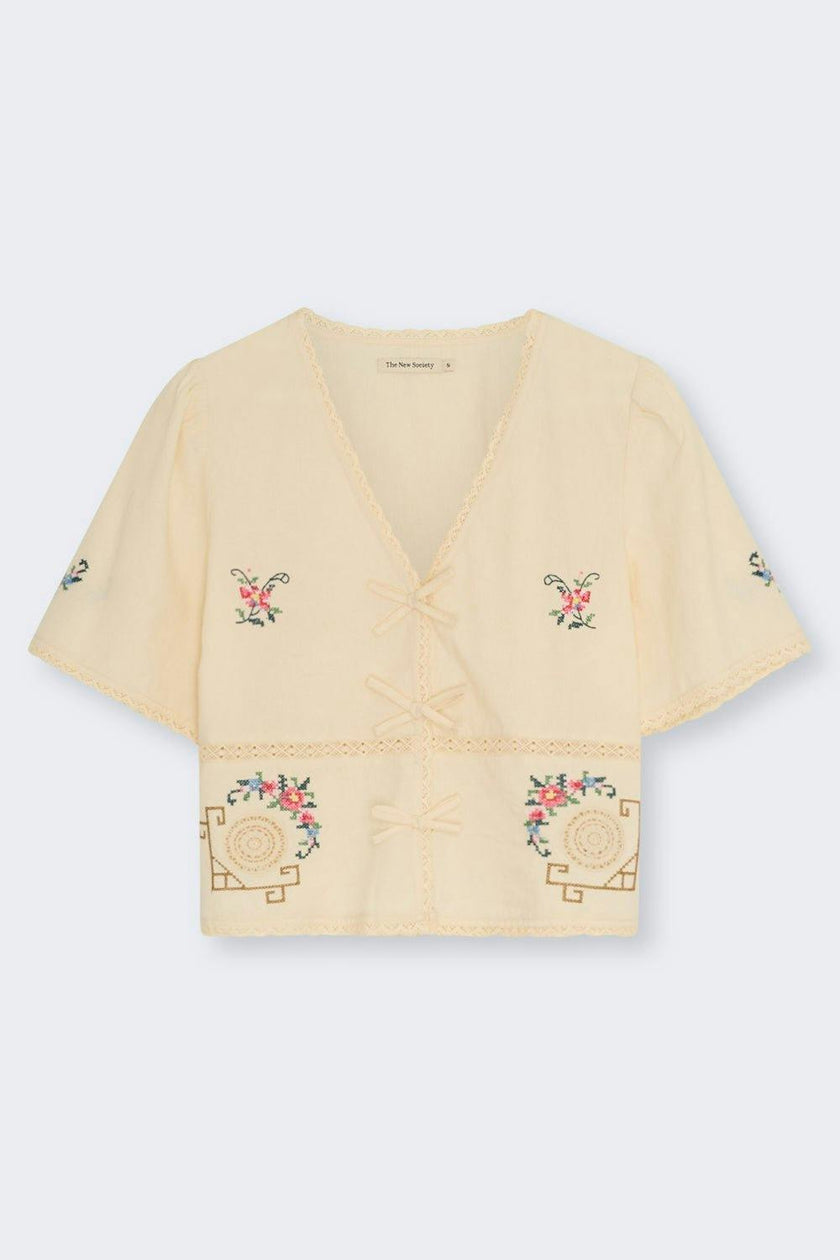 Narcise Woman Blouse Ecru