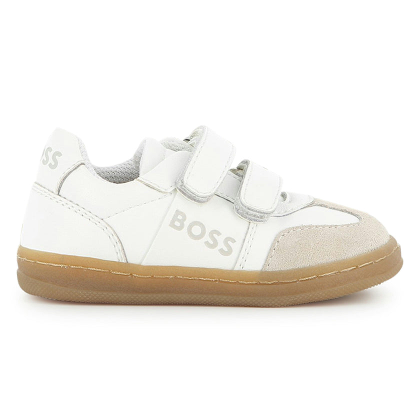 White Logo Detail Sneaker