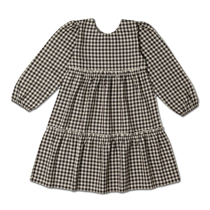 Organic Long Sleeve Tiered Dress