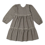 Organic Long Sleeve Tiered Dress