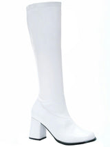 White Patent Gogo Boot