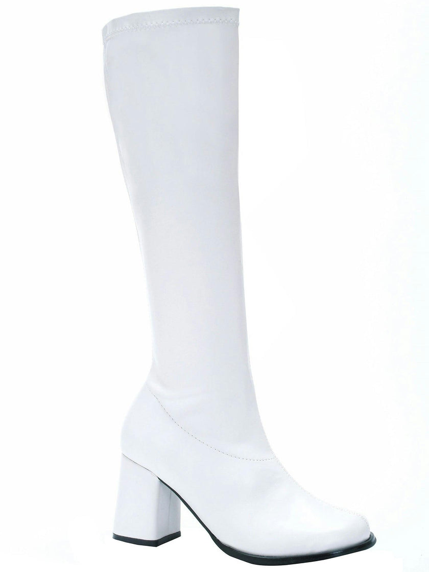 White Patent Gogo Boot