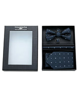 Dotted Blue Tie Set