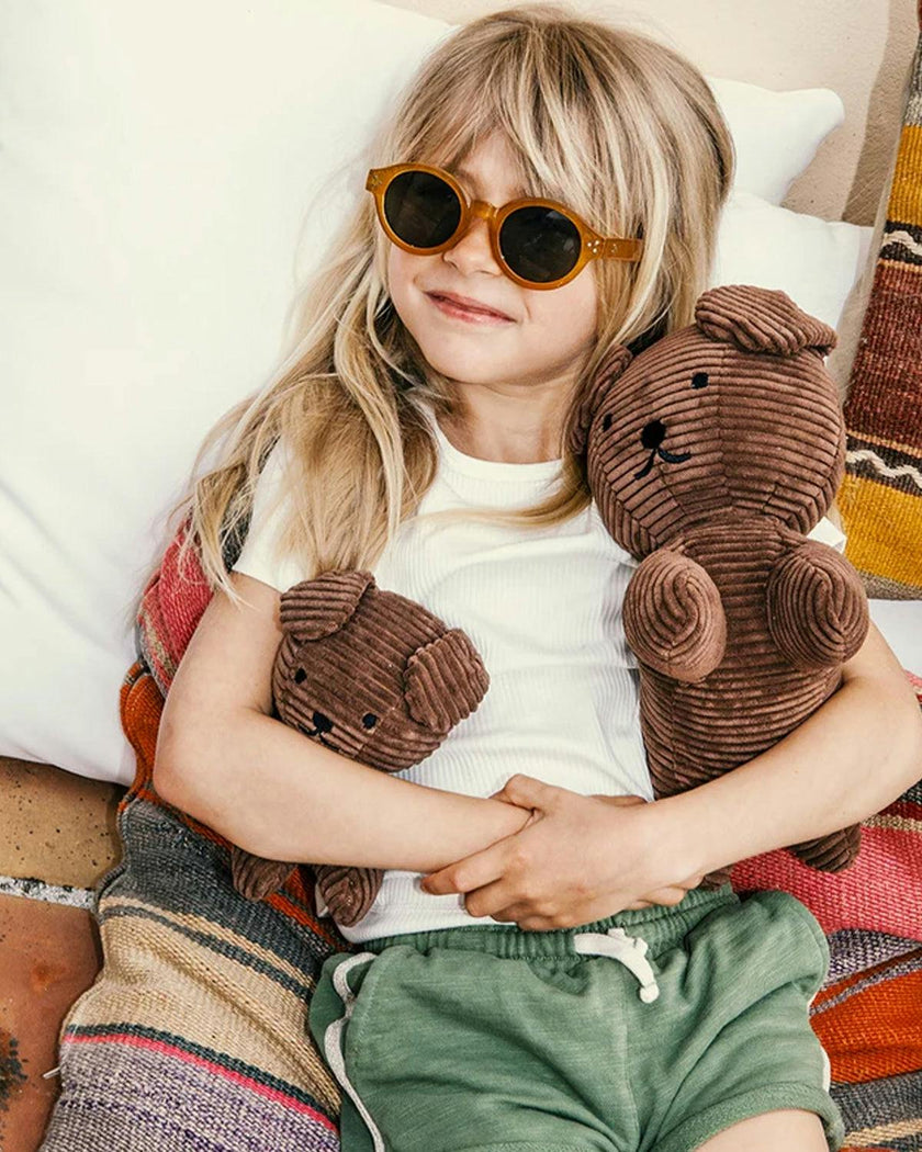 Plush SNUFFY ECO Corduroy Brown 8"