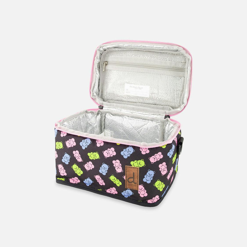 Little Girl Gummy Bears Whimsical Durable Everyday Lunch Box