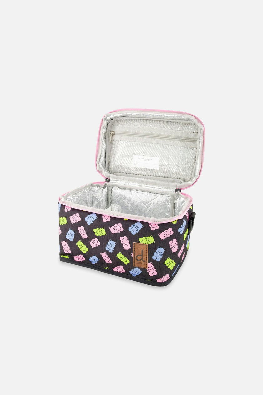 Little Girl Gummy Bears Whimsical Durable Everyday Lunch Box