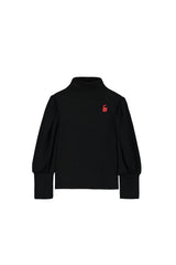 Nikki Turtleneck Top Black