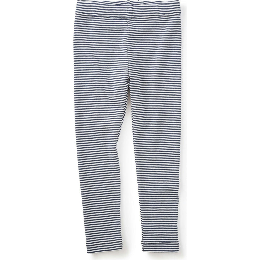 Striped Leggings, Blue