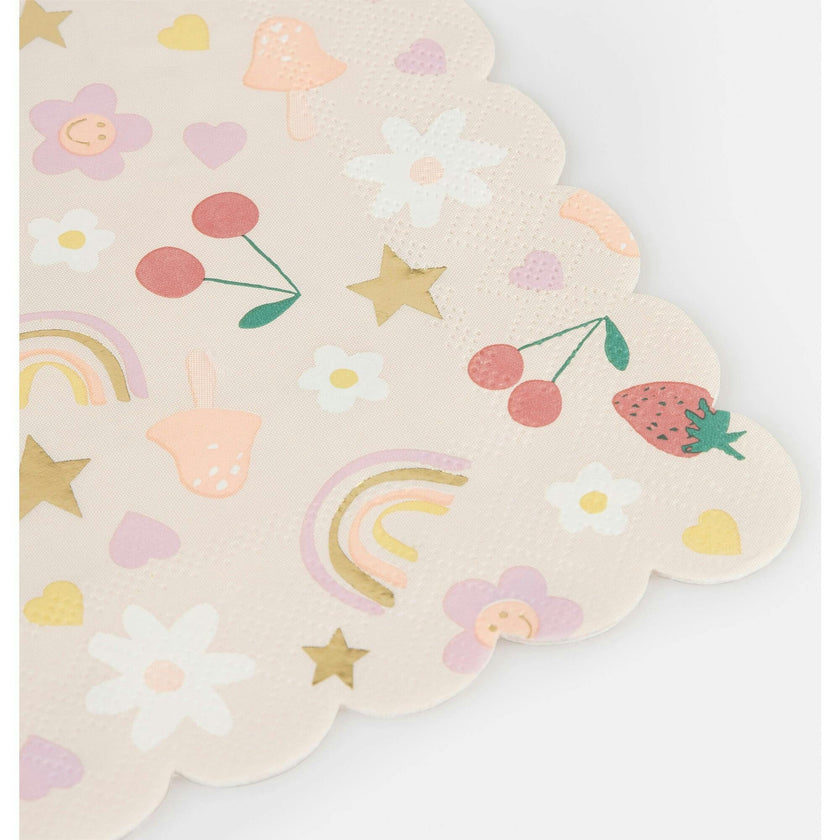 Happy Icons Large Napkins