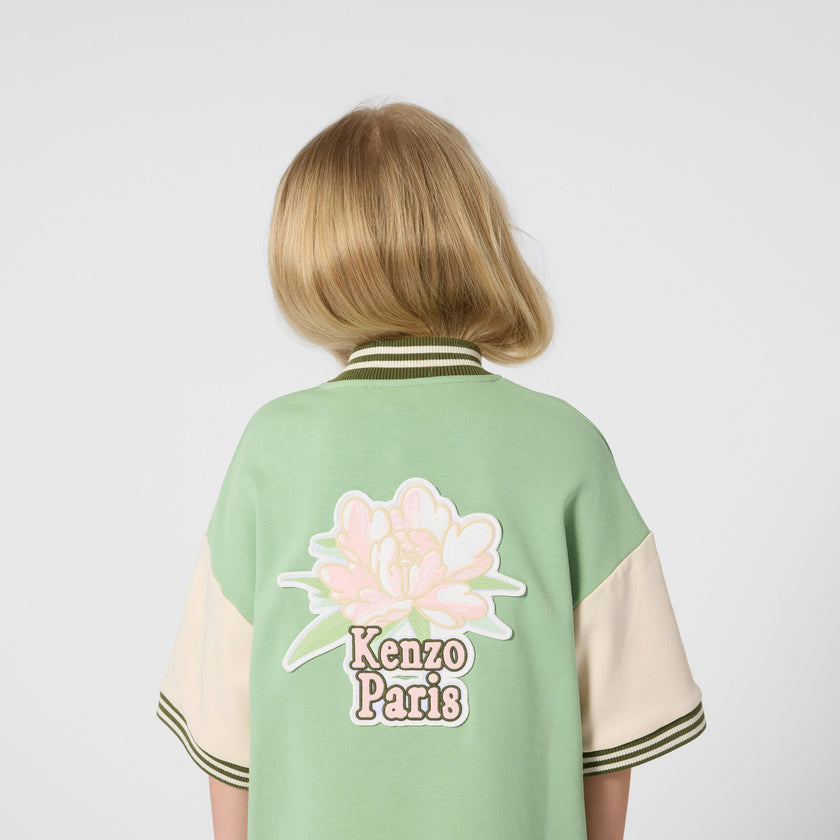 Quiet Green Kenzo Varsity Dress