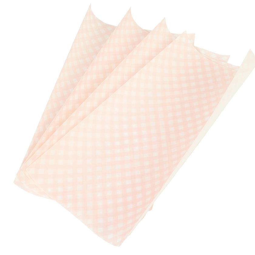 Applique Sheets in Pink Gingham