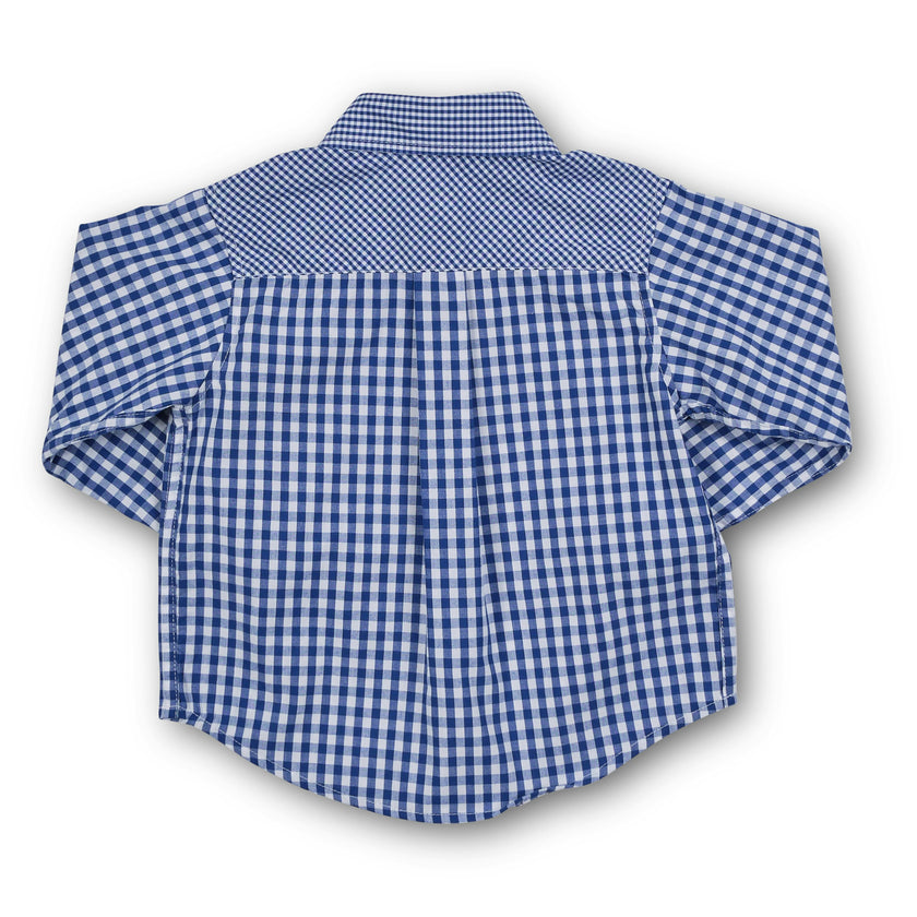 Gingham Button Down Shirt
