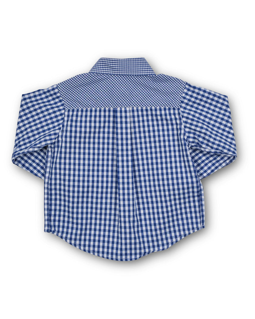 Gingham Button Down Shirt