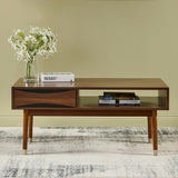 Dawson Modern Wooden Coffee Table with Storage