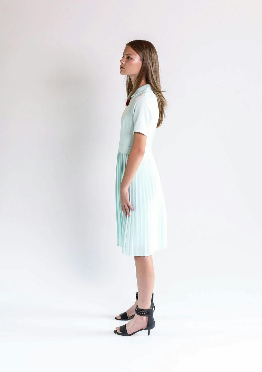 Adele dress (light blue)