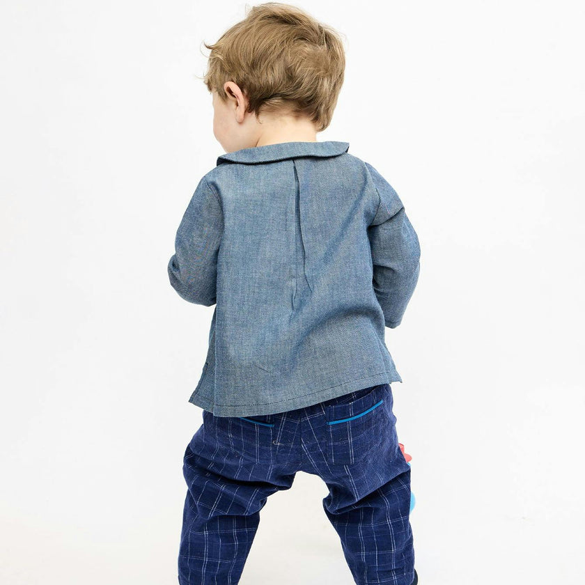 Jefferson Baby Shirt, Denim
