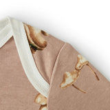 Mushroom Organic Cotton Short Sleeve One Piece