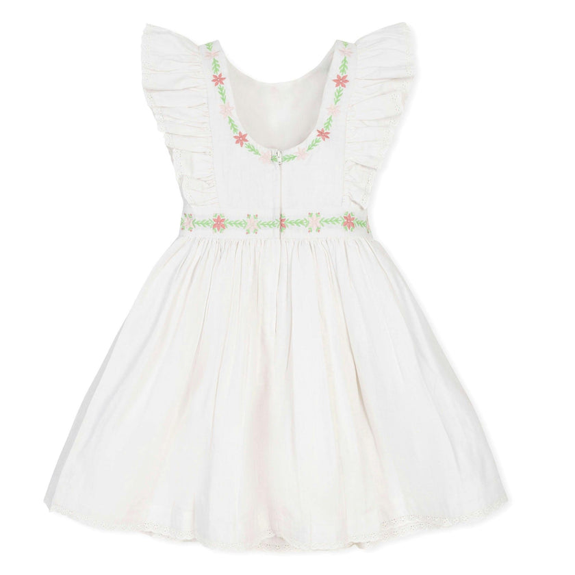 Linen Ruffle Jumper
