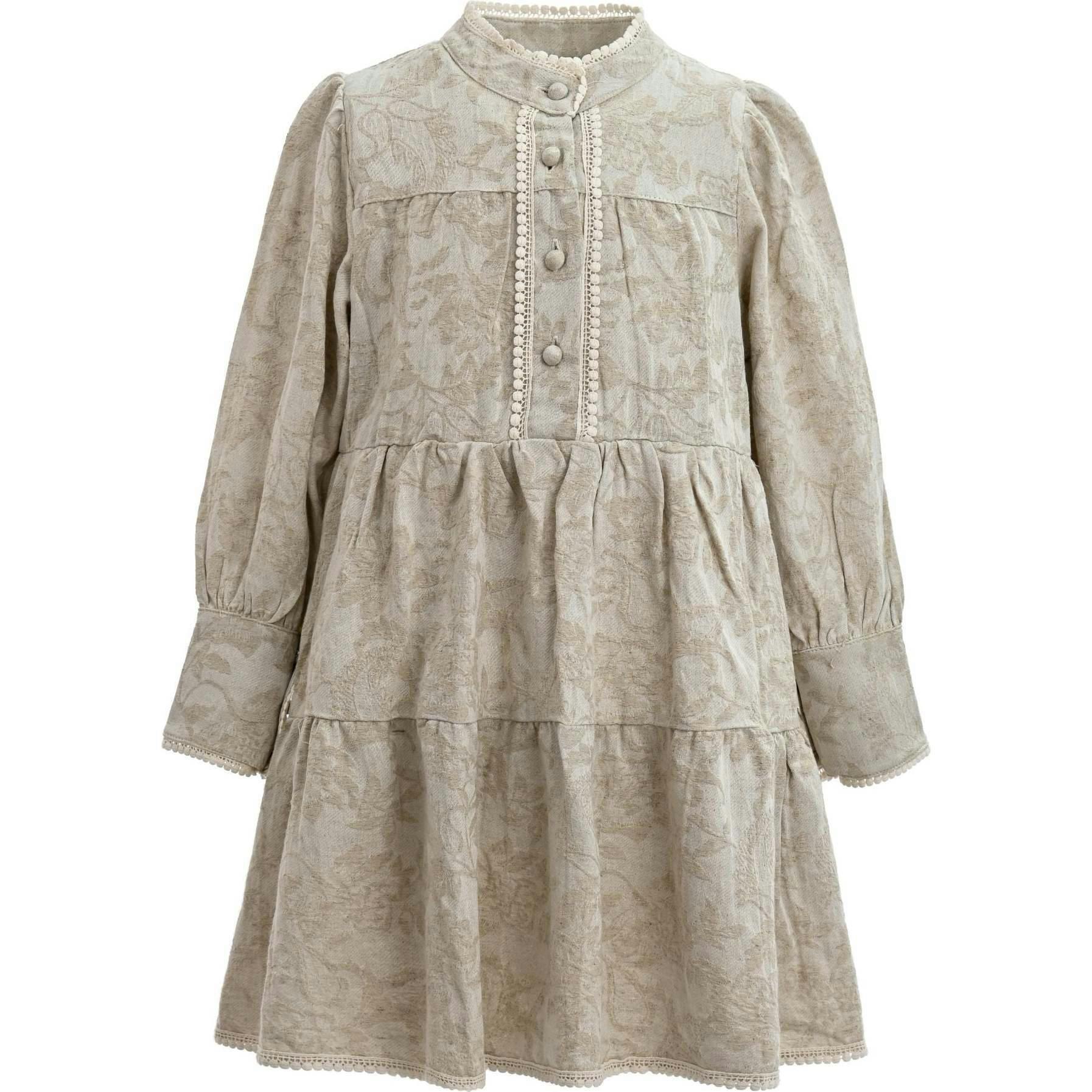Tiered Modest Dress