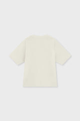 Relaxed Organic Cotton T-Shirt With SOW Print