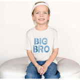 Big Bro Embroidered Patch Short Sleeve T-Shirt - Natural Heather