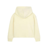 Straw Yellow Hooded Sweatshirt