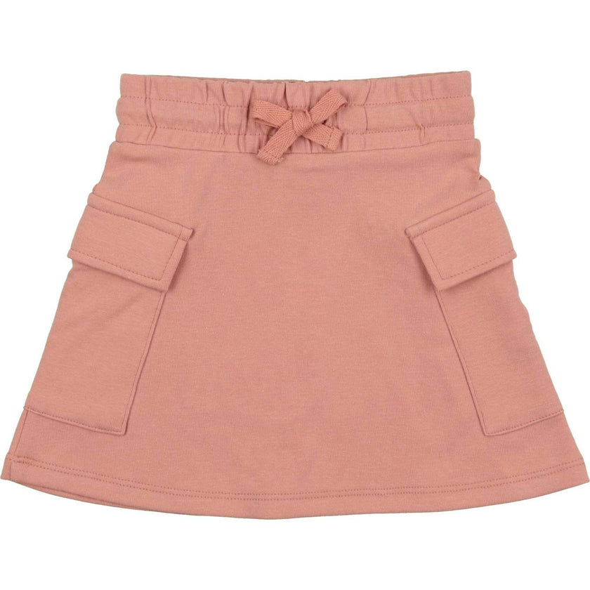 Rugby Stripe Pocket A-Line Short Skirt
