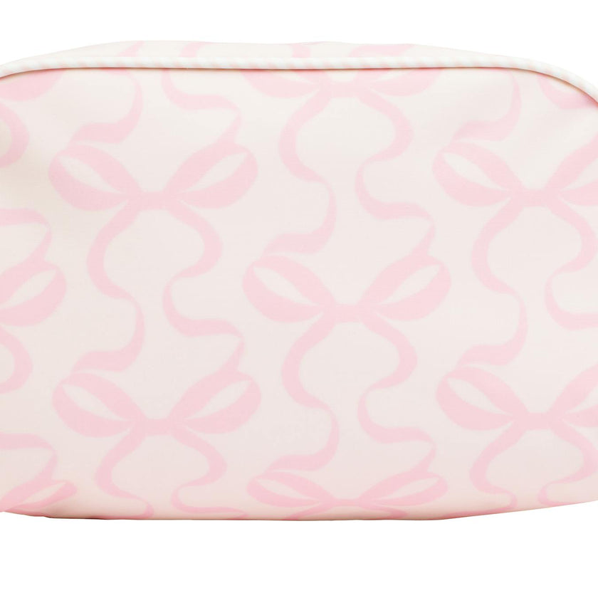 The Dopp Kit in Bows on Pink