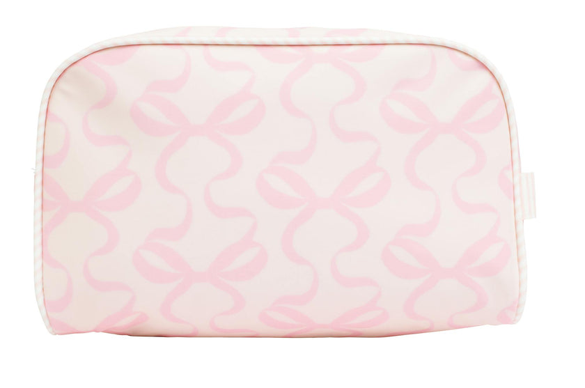 The Dopp Kit in Bows on Pink