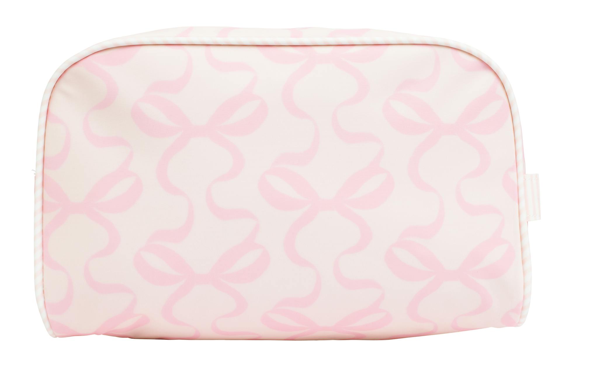 The Dopp Kit in Bows on Pink