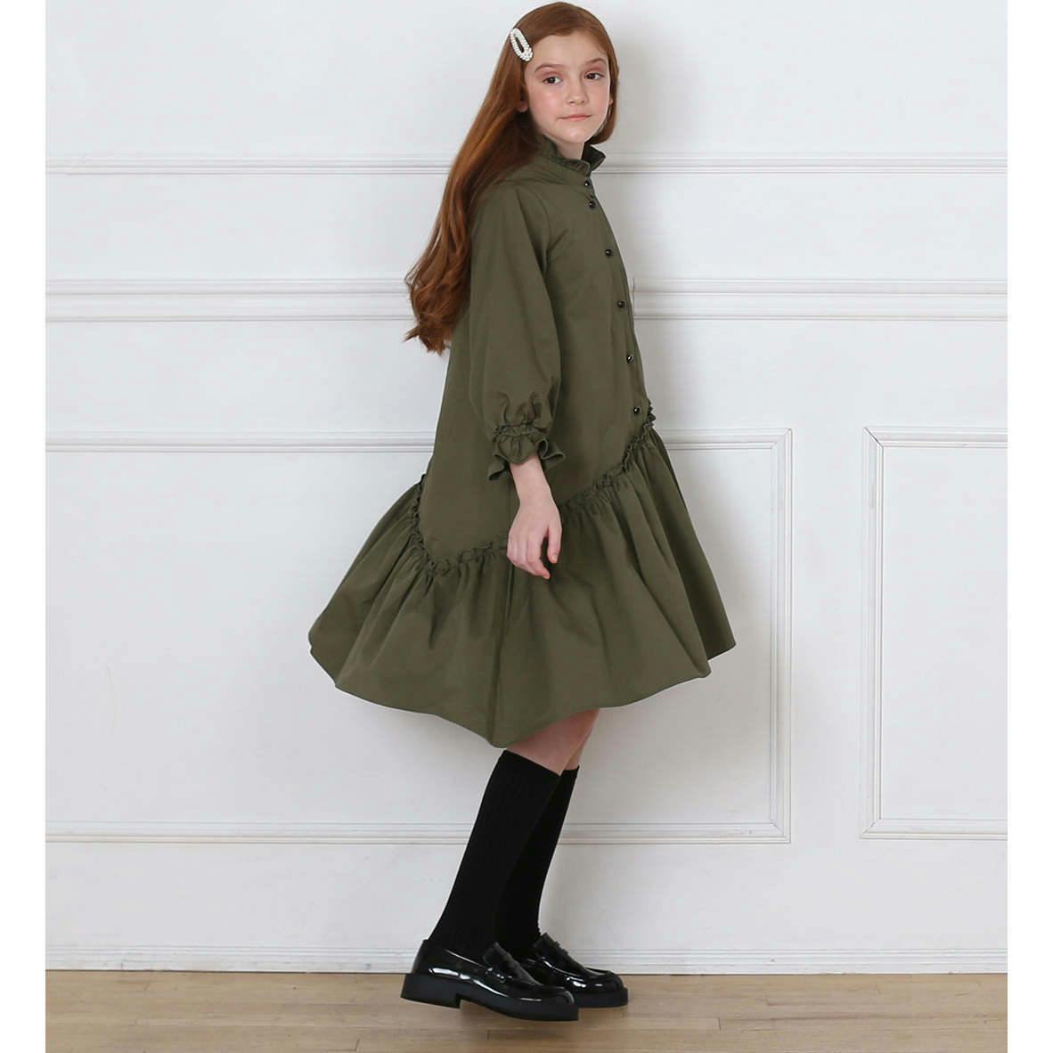 Kate dress (army-green)