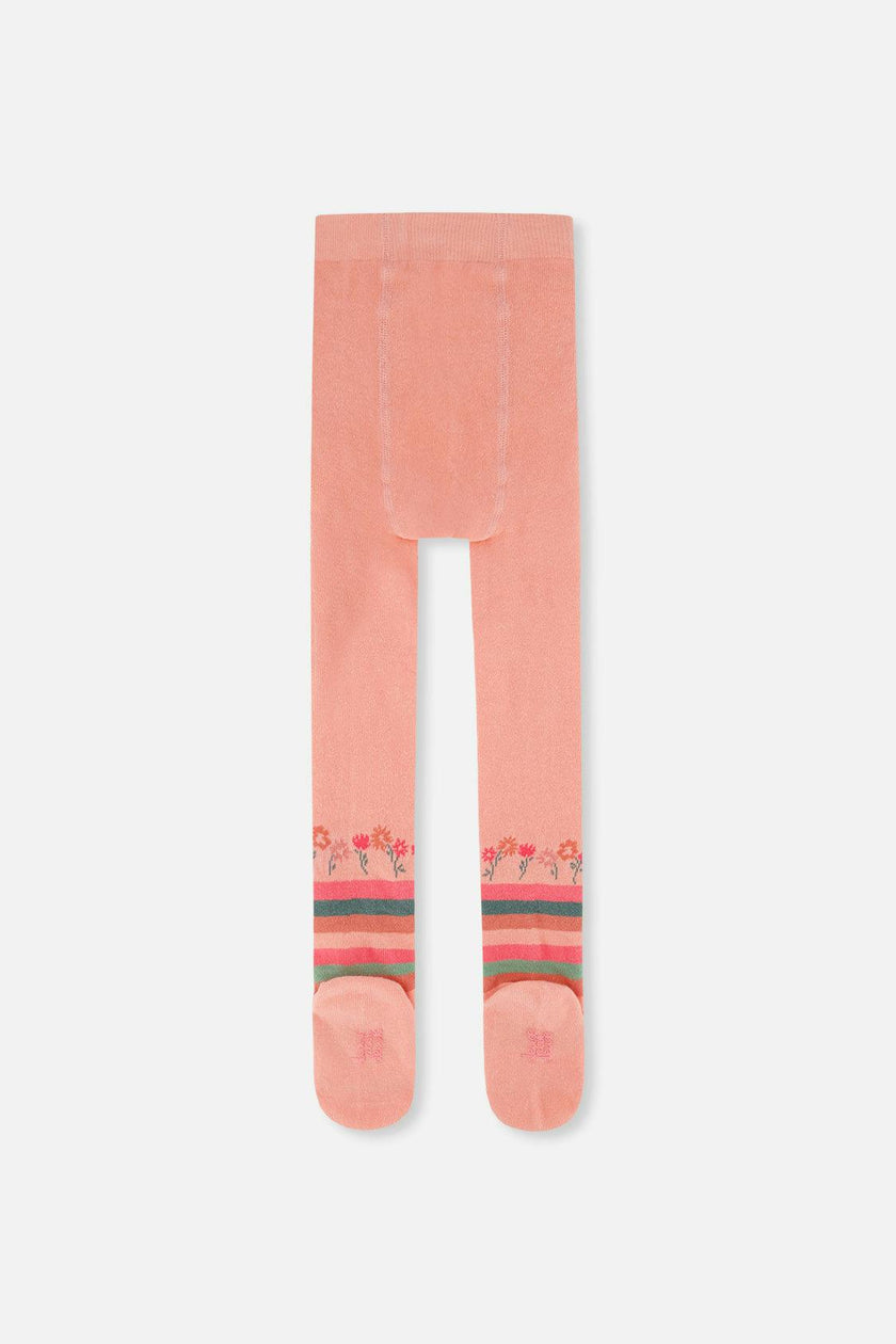 Tights Very Pale Pink And Green