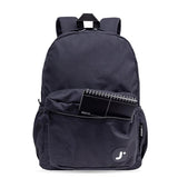 Oz Daypack Backpack with Doodle Large Pencil Case in Black