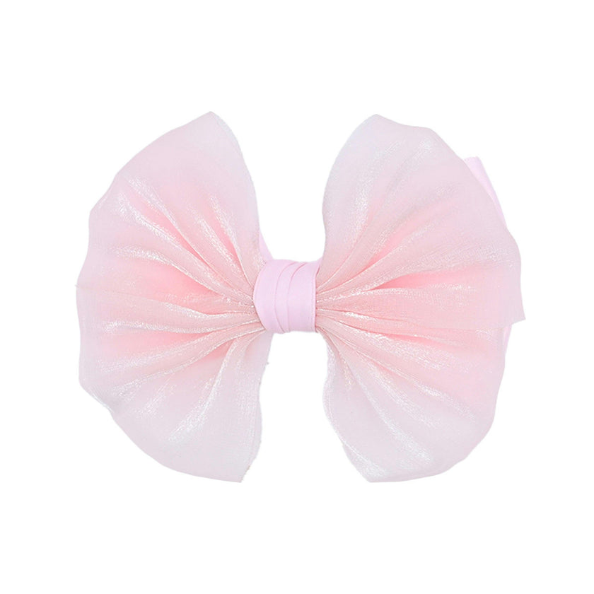 Multicolor Satin Bow Hairclip Set