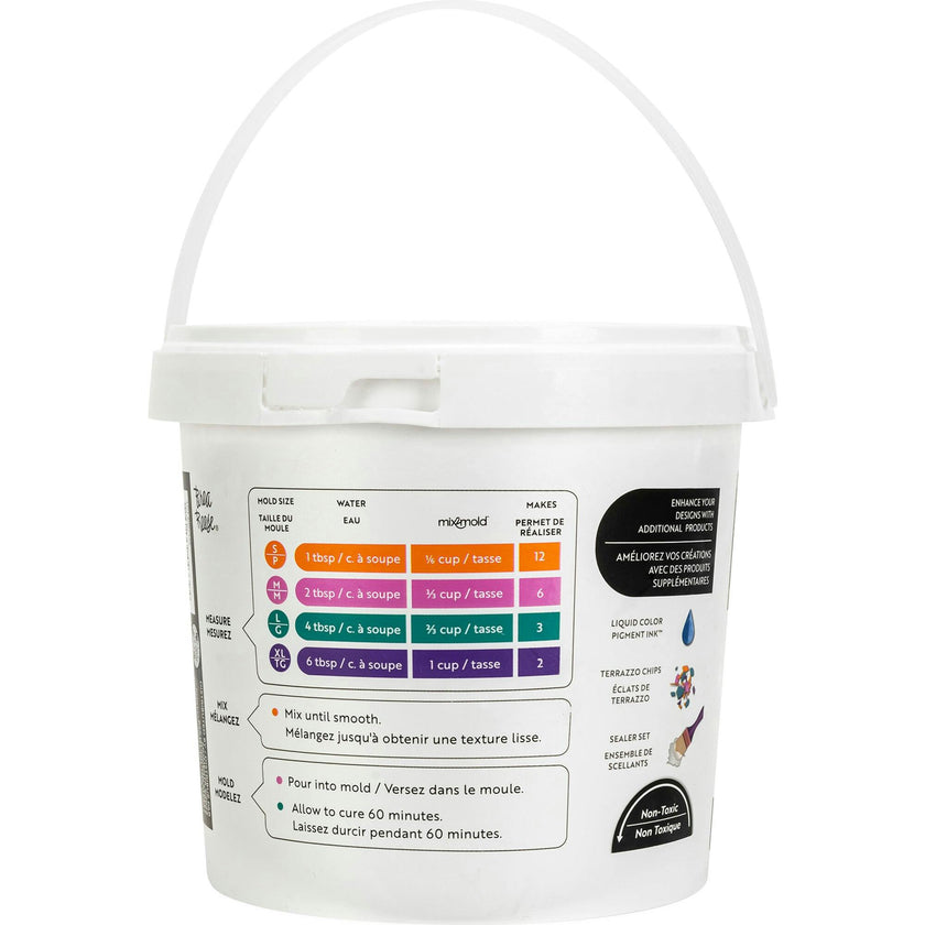 Brea Reese: Mix2Mold Ceramic Resin - White Powder 5.5lb Bucket