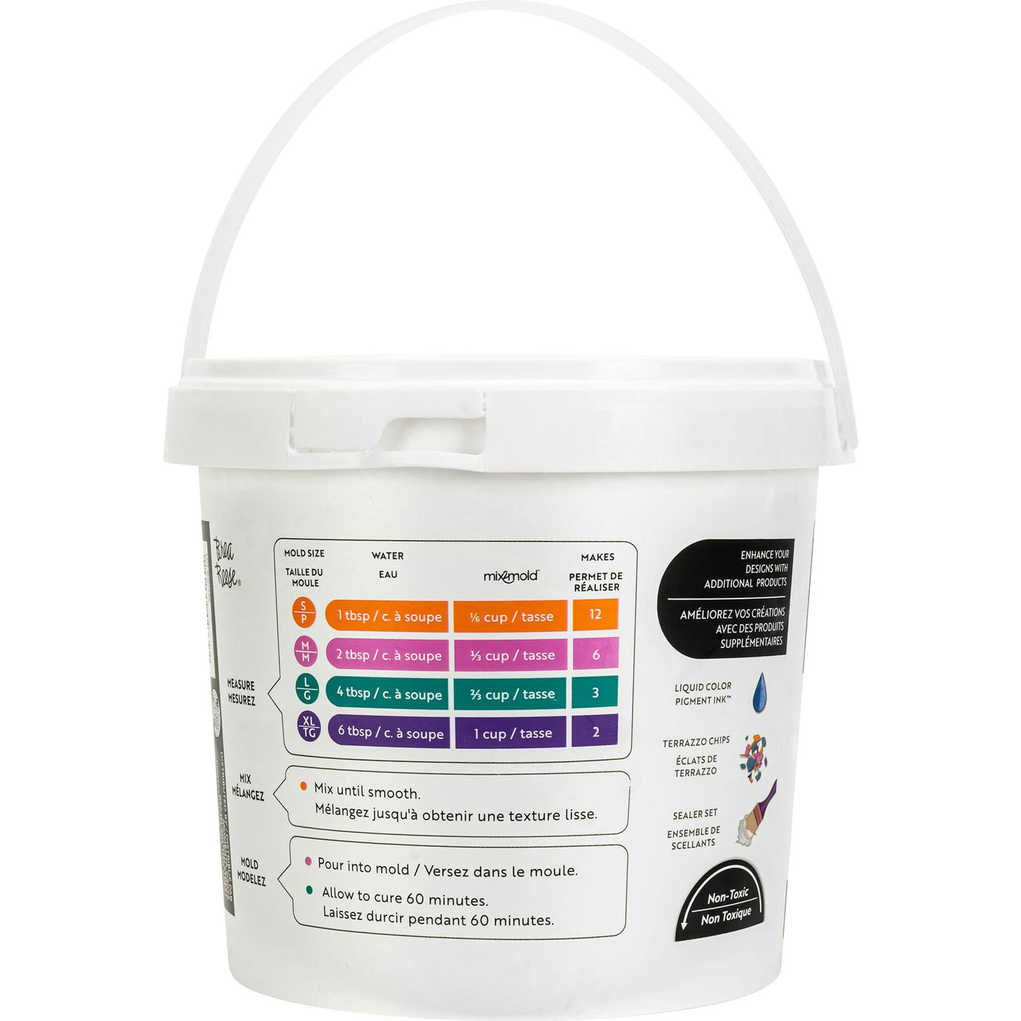 Brea Reese: Mix2Mold Ceramic Resin - White Powder 5.5lb Bucket
