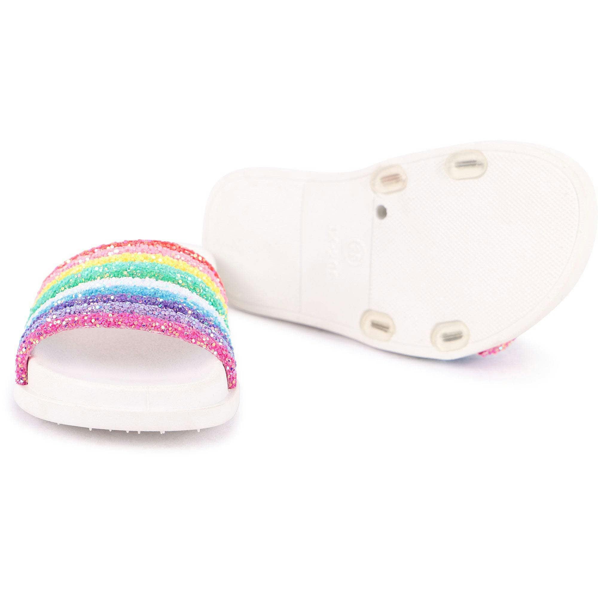 Glitter Rainbow Slides