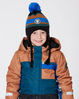 Lined Peruvian Knit Pompom Hat