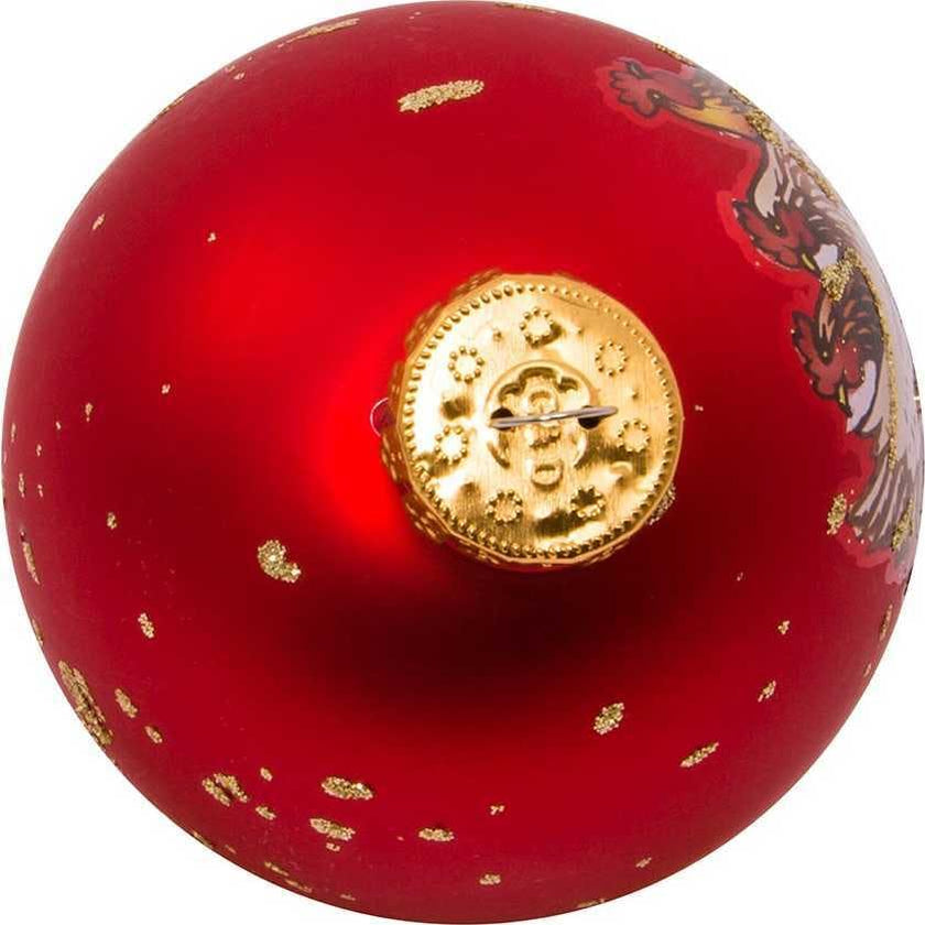 12 Days of Christmas Decorative Glass Ornaments