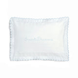 Picnic Gingham Toddler Pillow - Blue
