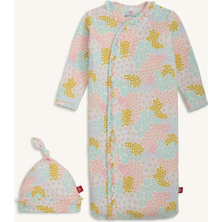 Harper Modal Magnetic Ruffle Gown + Hat Set